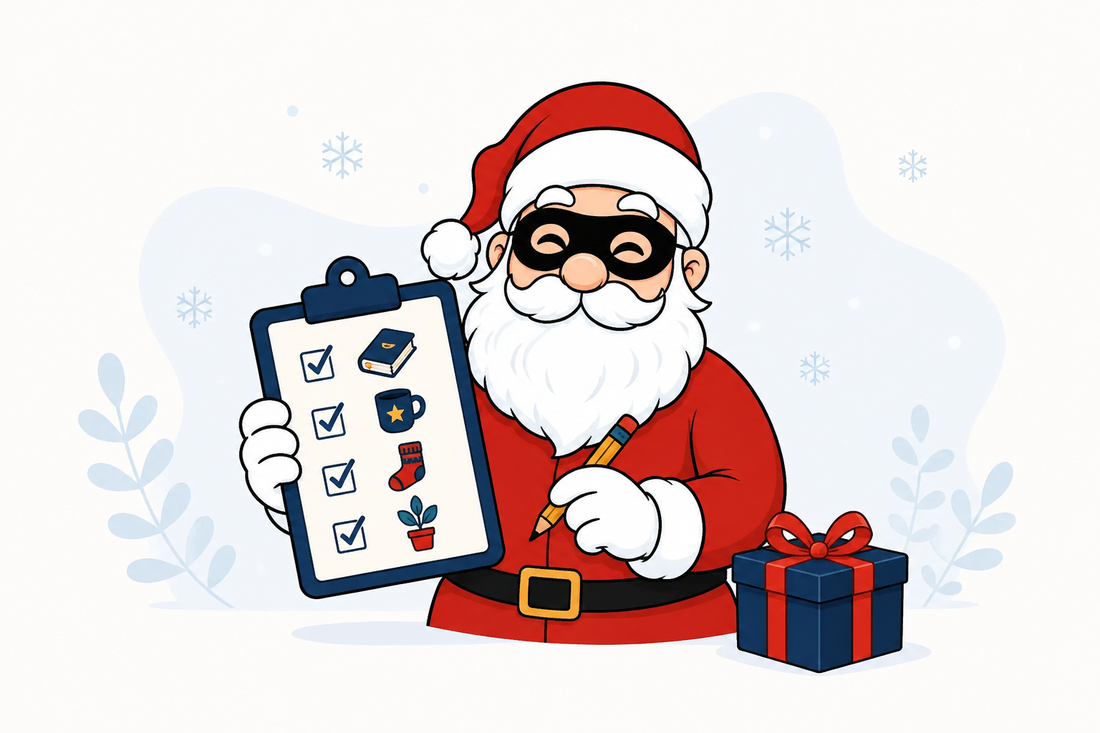 Secret Santa Wish List: What to Put on It + Free Template