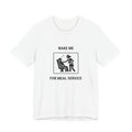 Wake Me for Meal Service - Funny Travel T-Shirt