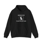 Nervous Flyer Please Hold My Hand - Funny Travel Hoodie