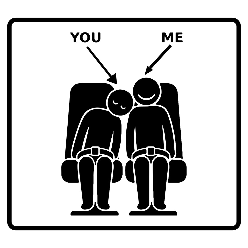 Empty Seat Shoulder Available - Funny Travel T-Shirt
