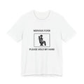 Nervous Flyer Please Hold My Hand - Funny Travel T-Shirt